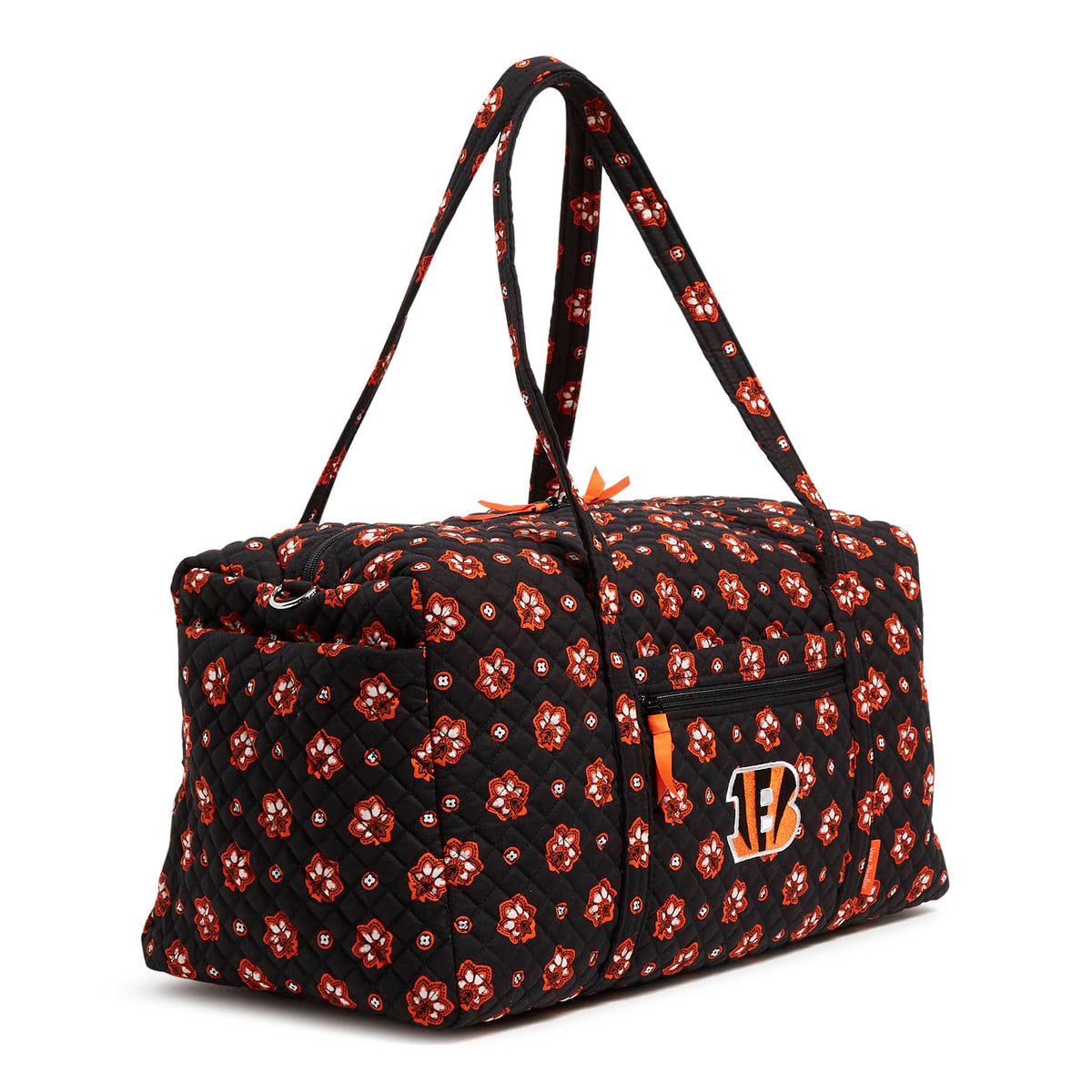 NFL Large Travel Duffel Bag - Cincinnati Bengals Bandana