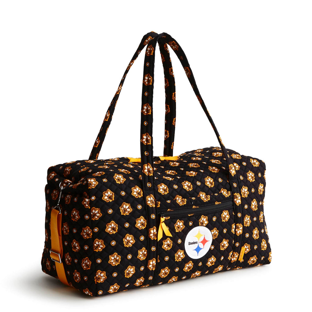 NFL Large Travel Duffel Bag - Pittsburgh Steelers Bandana