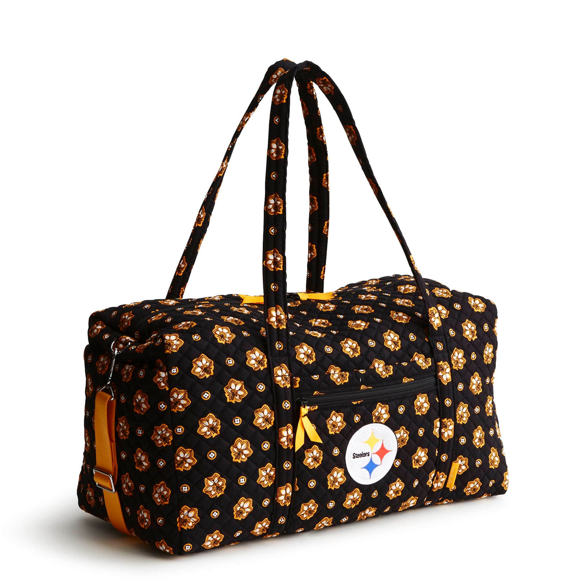 NFL Large Travel Duffel Bag - Pittsburgh Steelers Bandana
