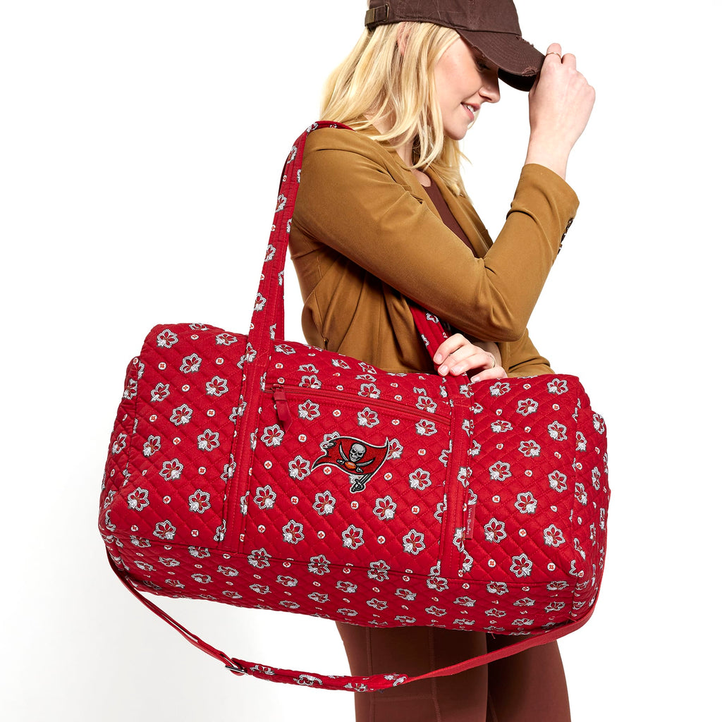 NFL Large Travel Duffel Bag - Tampa Bay Buccaneers Bandana
