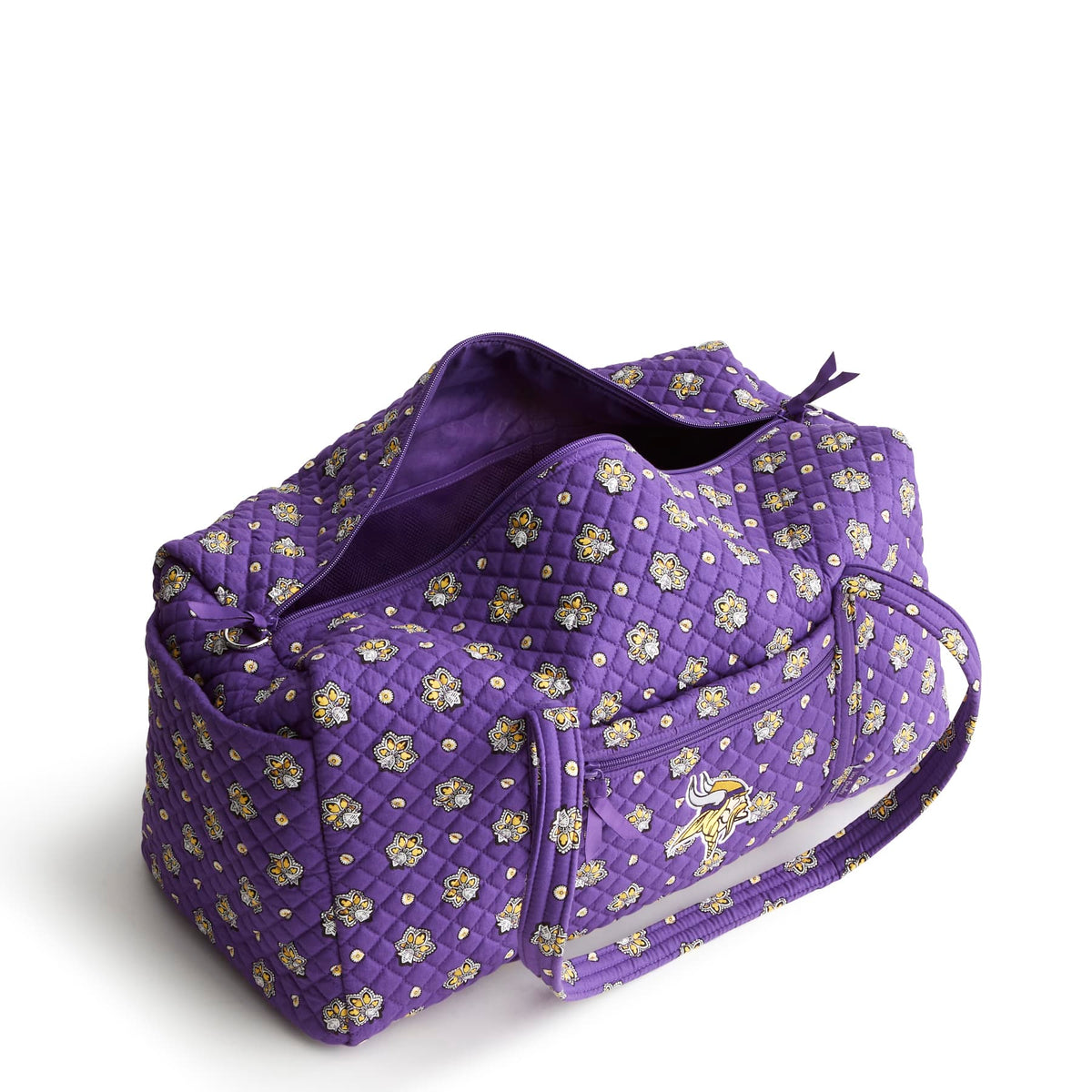 NFL Large Travel Duffel Bag - Minnesota Vikings Bandana