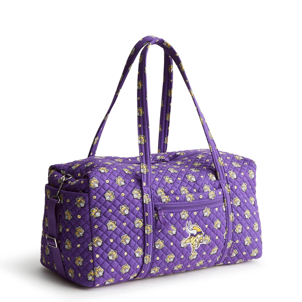 NFL Large Travel Duffel Bag - Minnesota Vikings Bandana