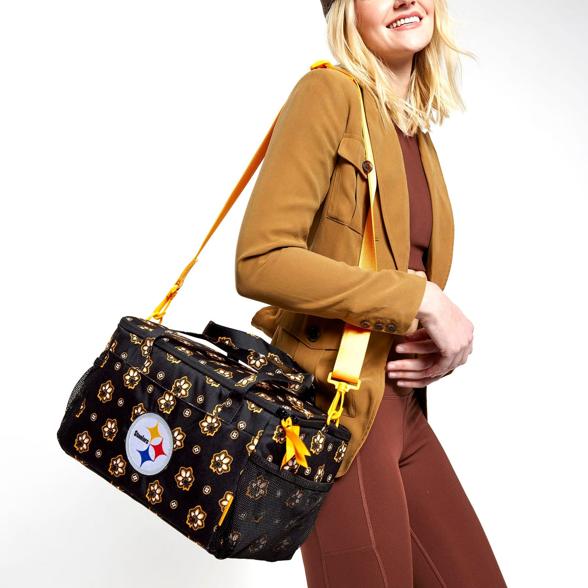 NFL Cooler Lunch Bag - Pittsburgh Steelers Bandana