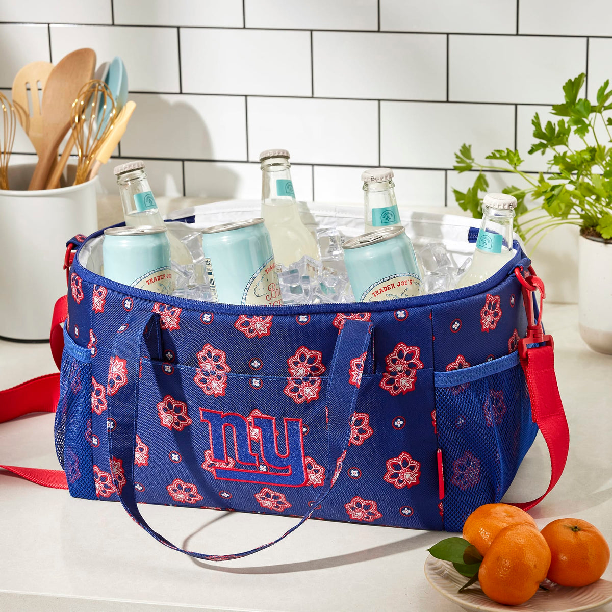 NFL Cooler Lunch Bag - New York Giants Bandana