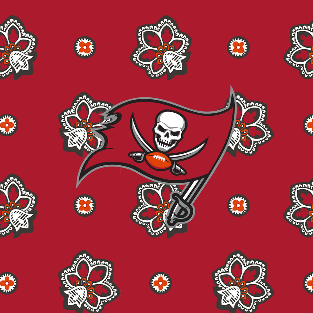 NFL Cooler Lunch Bag - Tampa Bay Buccaneers Bandana