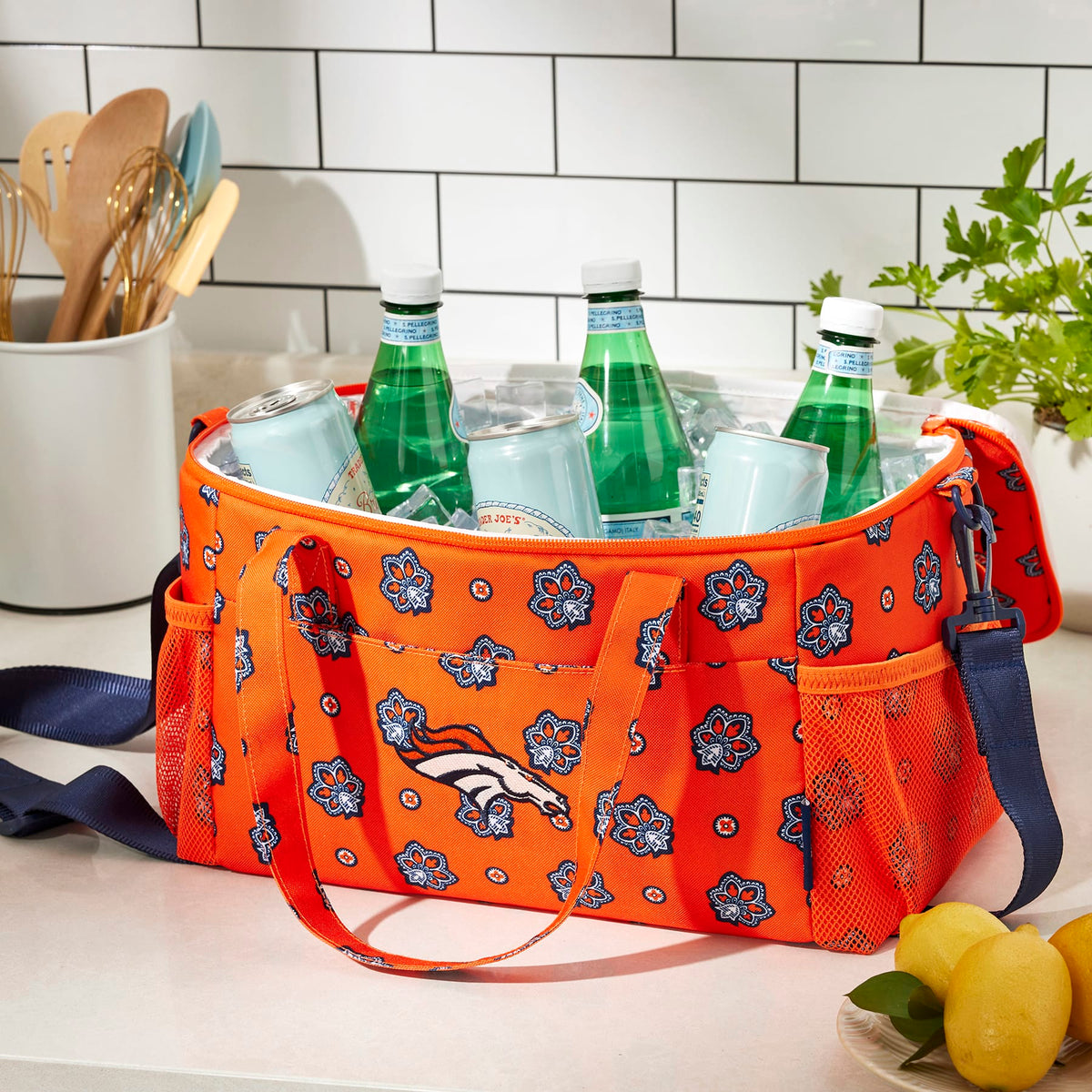 NFL Cooler Lunch Bag - Denver Broncos Bandana