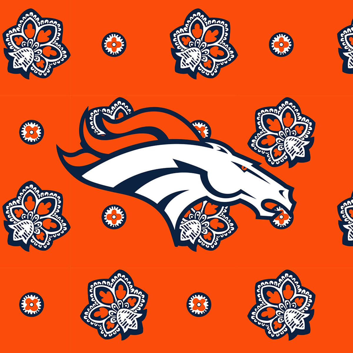 NFL Cooler Lunch Bag - Denver Broncos Bandana