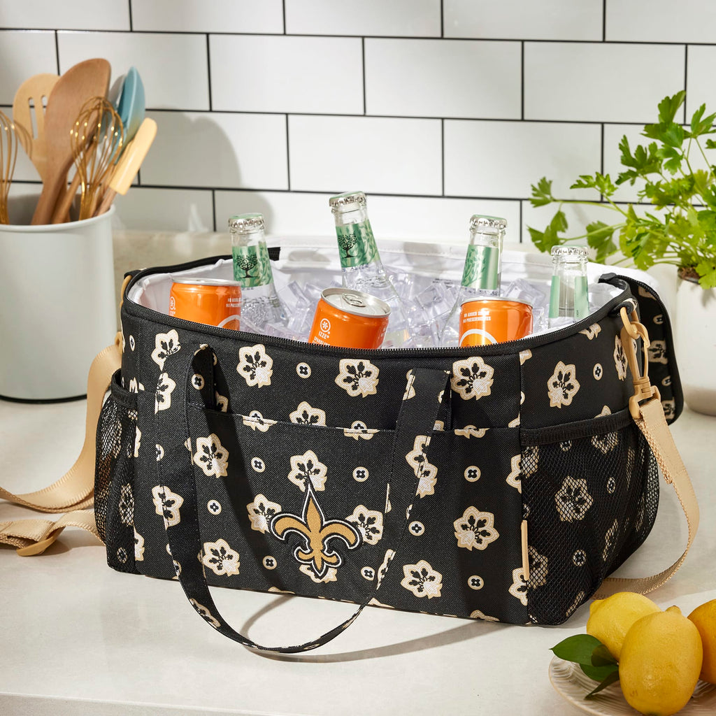 NFL Cooler Lunch Bag - New Orleans Saints Bandana