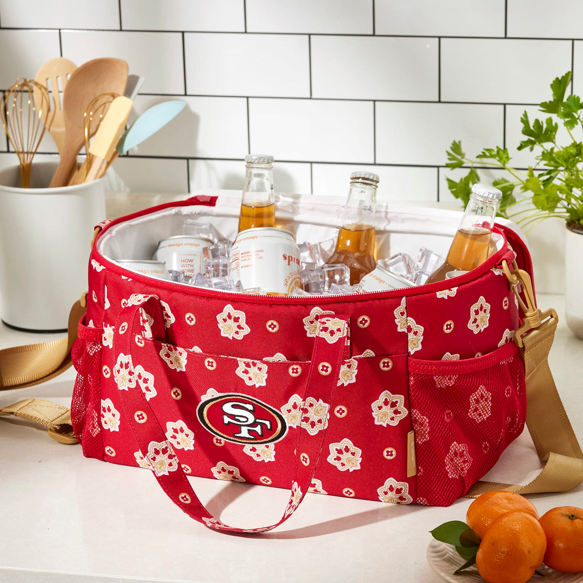 NFL Cooler Lunch Bag - San Francisco 49ers Bandana