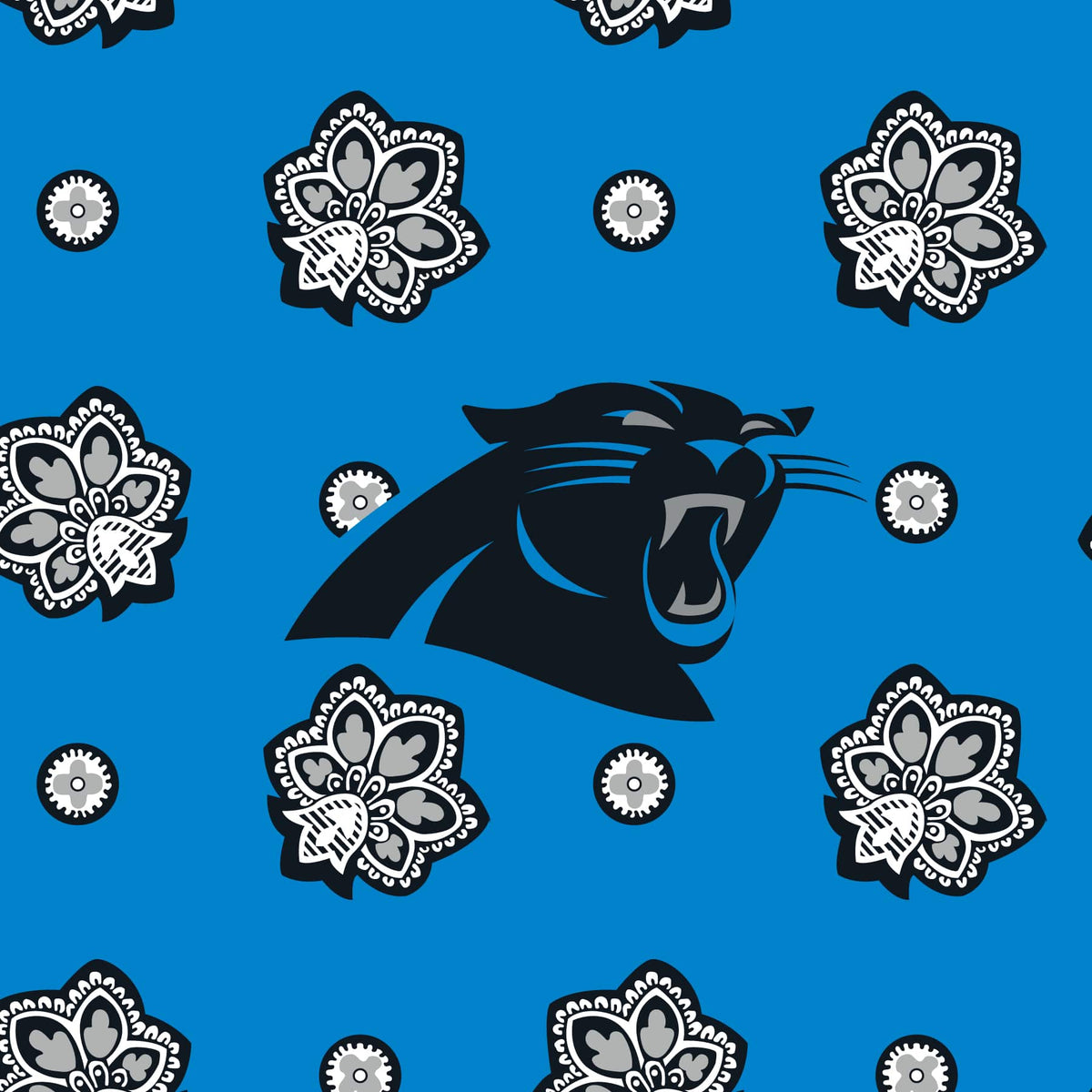 NFL Cooler Lunch Bag - Carolina Panthers Bandana