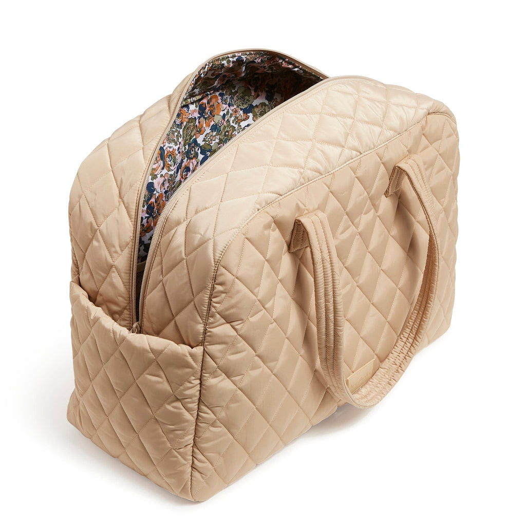 Grand Traveler Bag - Caramel Cream