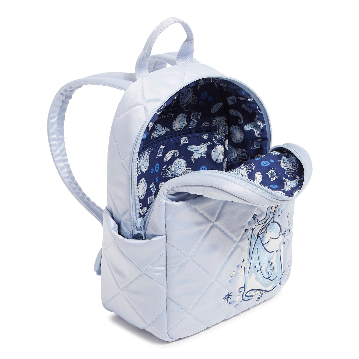 Disney Small Backpack Bag - Cinderella Paisley on Morning Glory