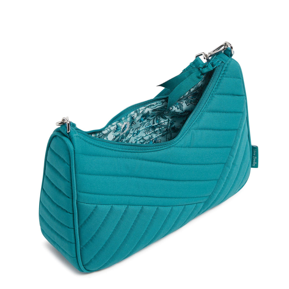 Mini Frannie Crescent Crossbody Bag - Forever Green