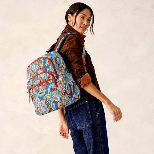 Bancroft Backpack - Flowers + Feathers