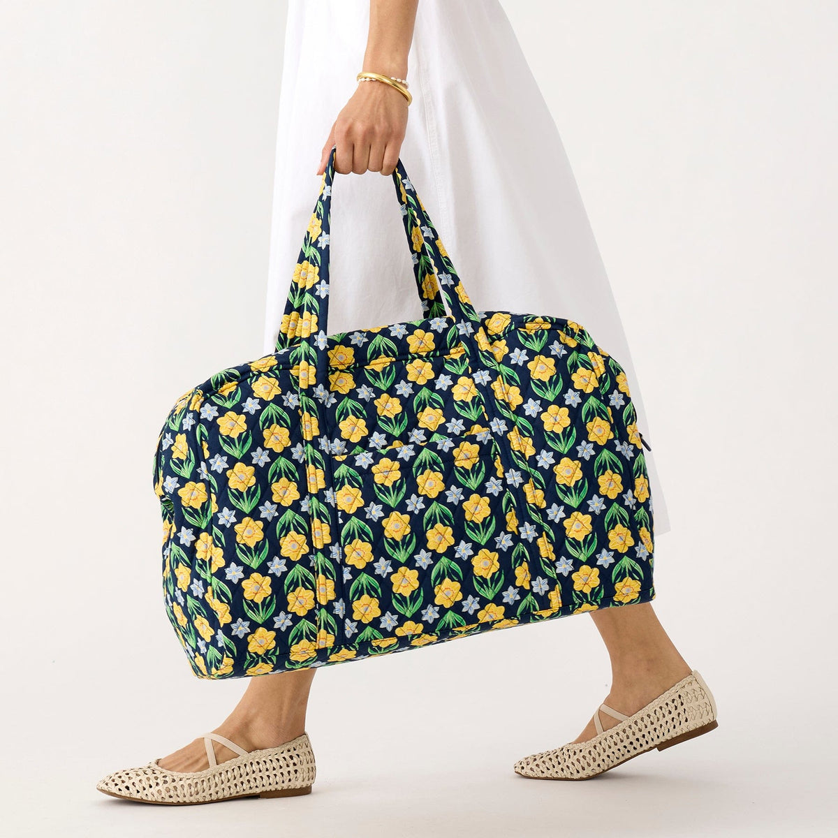 Large Miramar Weekender - Daffodils