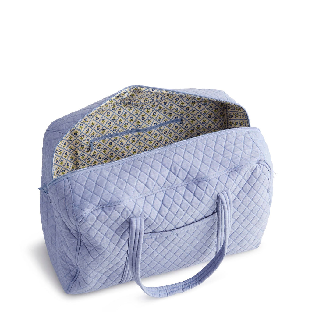 Large Miramar Weekender - Blue Chambray