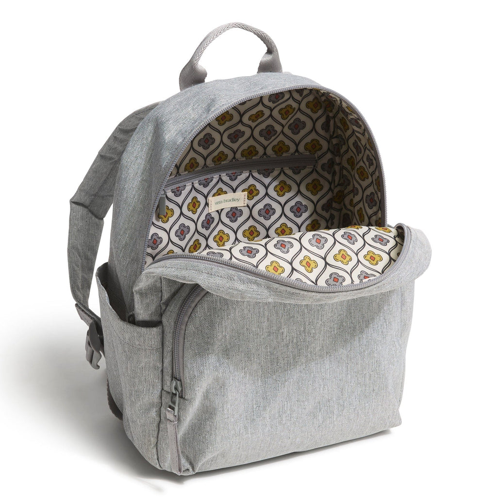 Essential Small Backpack - Medium Heather Gray