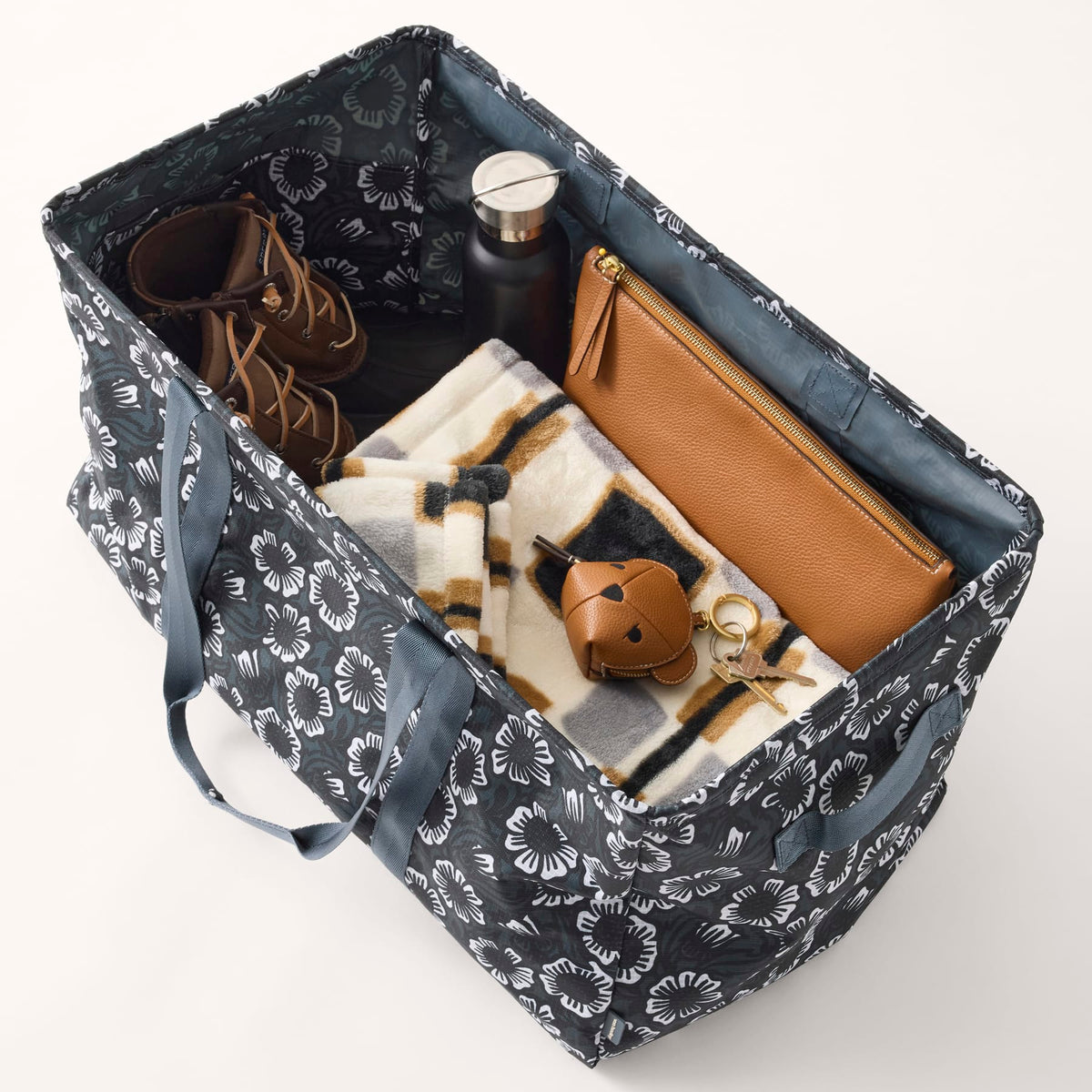 Large Utility Tote Bag - Fig