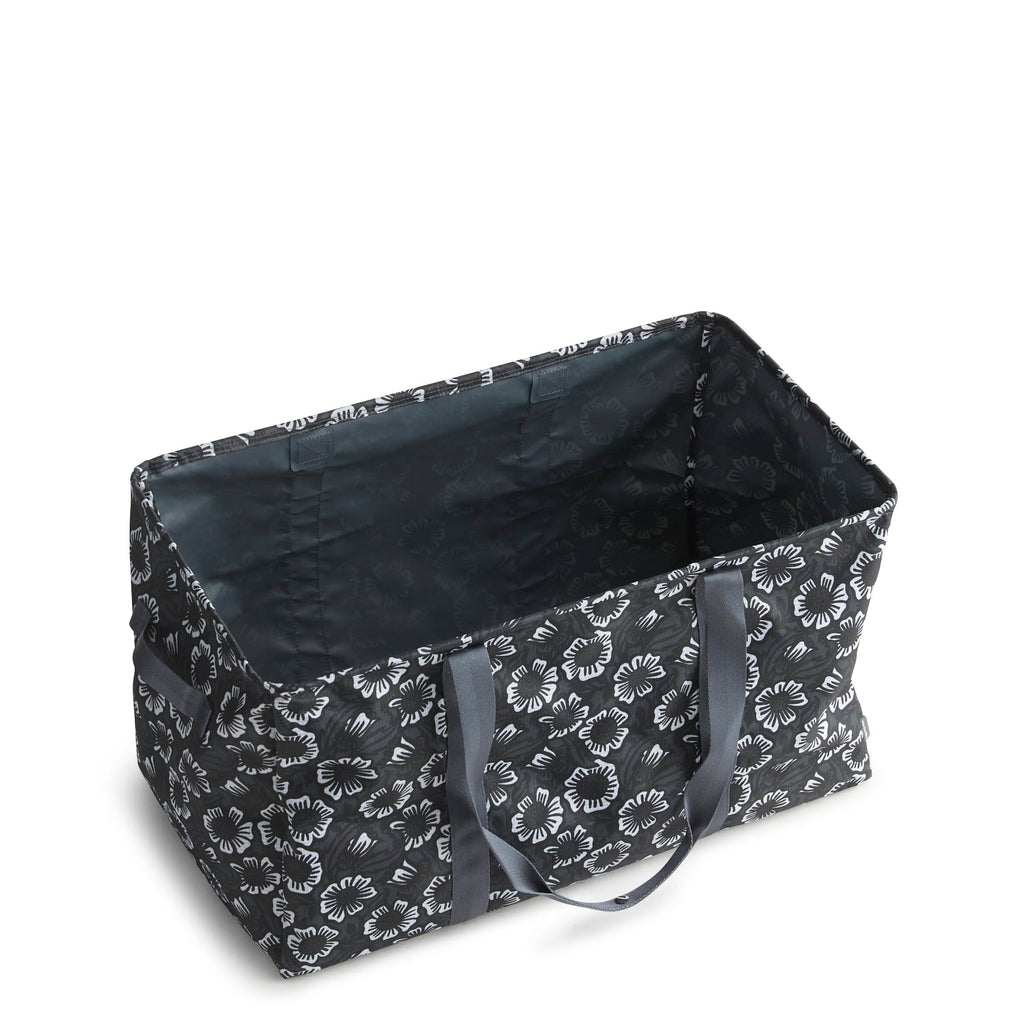 Large Utility Tote Bag - Canopy Floral Dark Slate