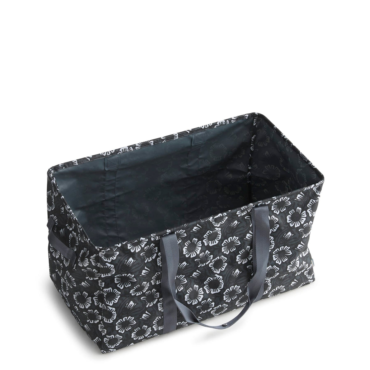 Large Utility Tote Bag - Canopy Floral Dark Slate