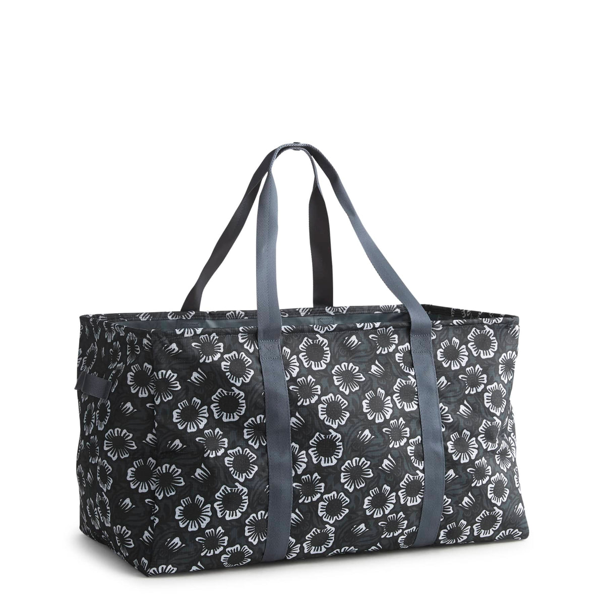 Large Utility Tote Bag - Canopy Floral Dark Slate