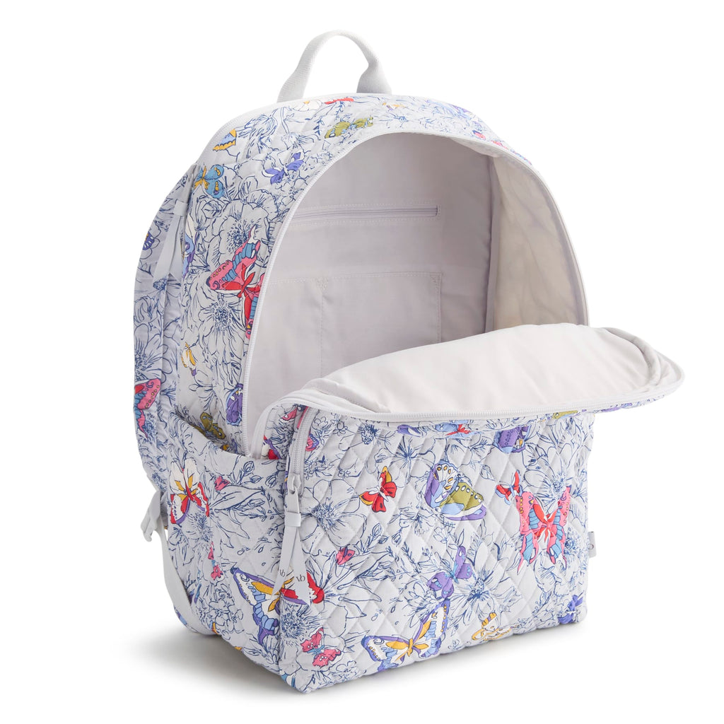 Essential Large Backpack - Coastal Breezy Butterflies