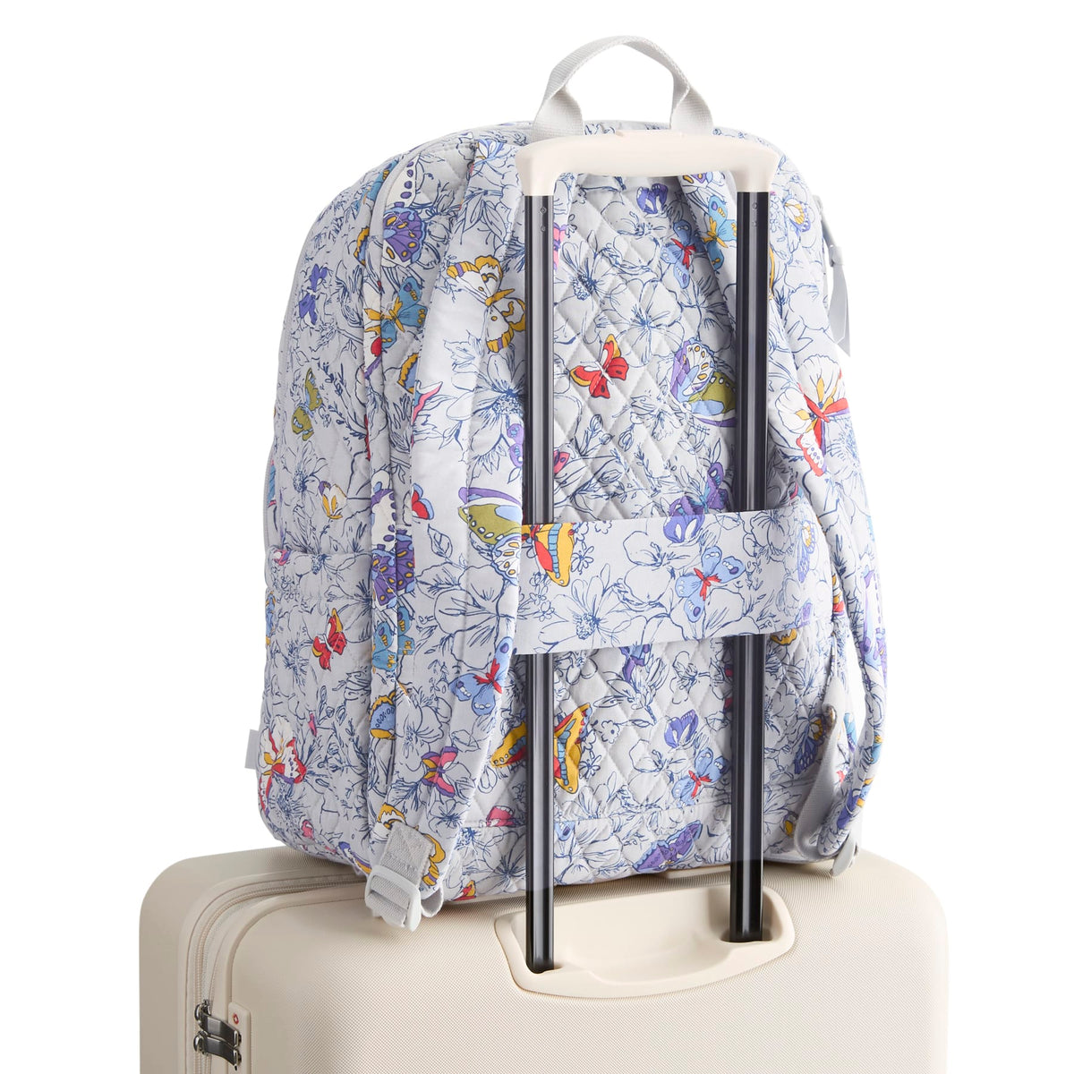 Essential Large Backpack - Coastal Breezy Butterflies