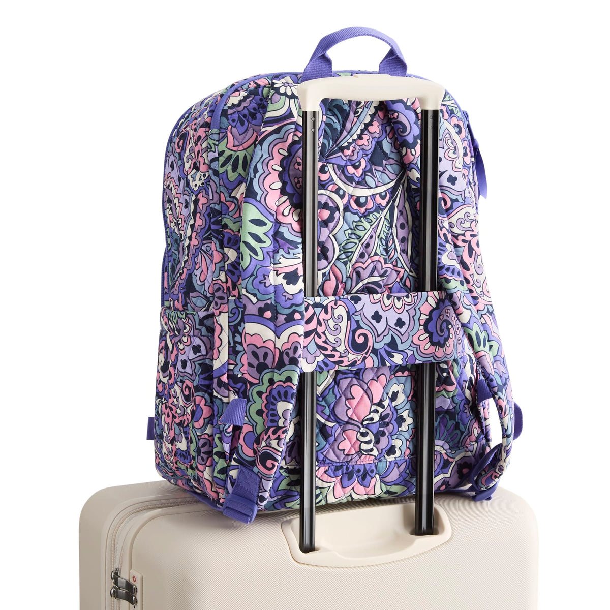 Essential Large Backpack - Floral Swirls