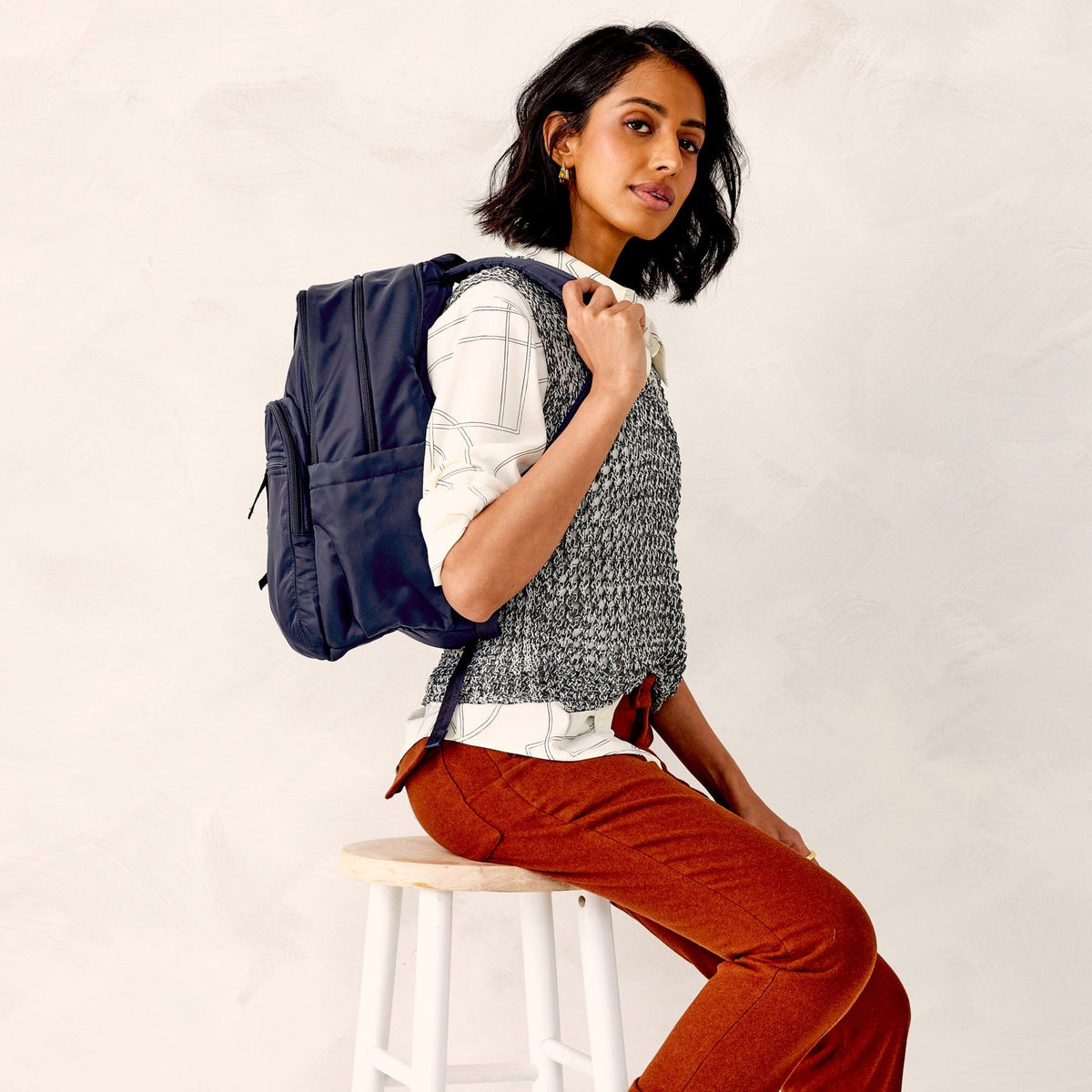 Large Bancroft Backpack - Peacoat