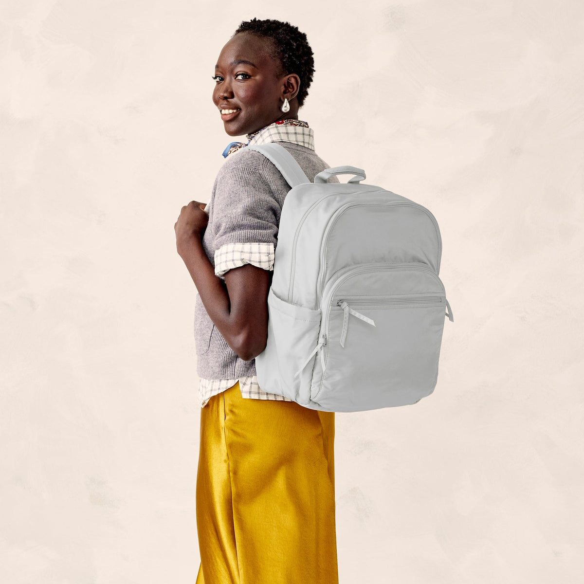 Large Bancroft Backpack - Oyster Mushroom