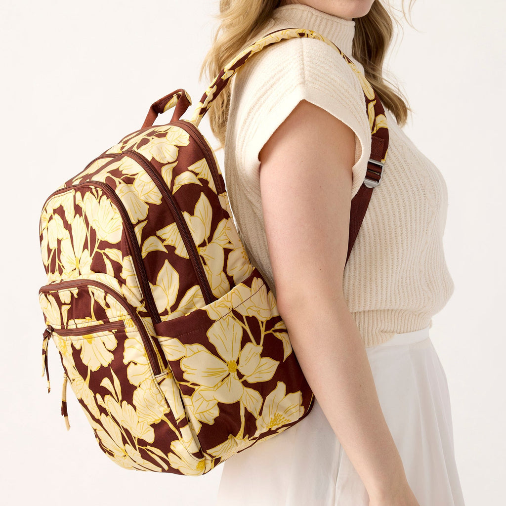 Large Bancroft Backpack - Scattered Anemones