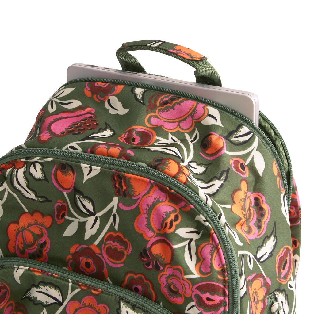 Westover Hybrid Backpack - Bubbly Flowers Green