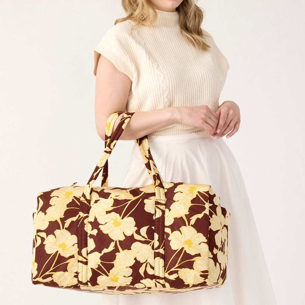 Large Original Duffel Bag - Scattered Anemones