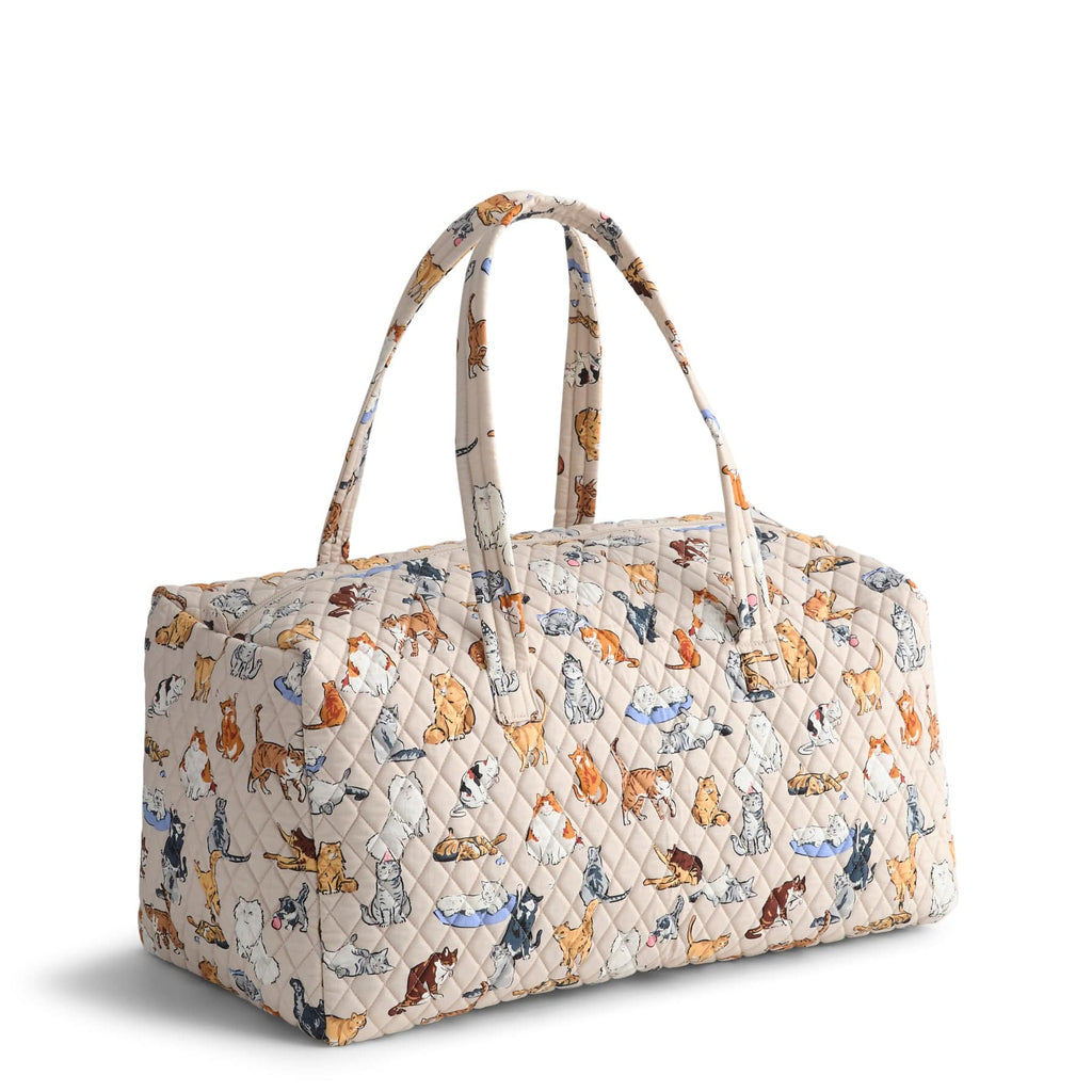 Large Travel Duffel - A Cat's Life