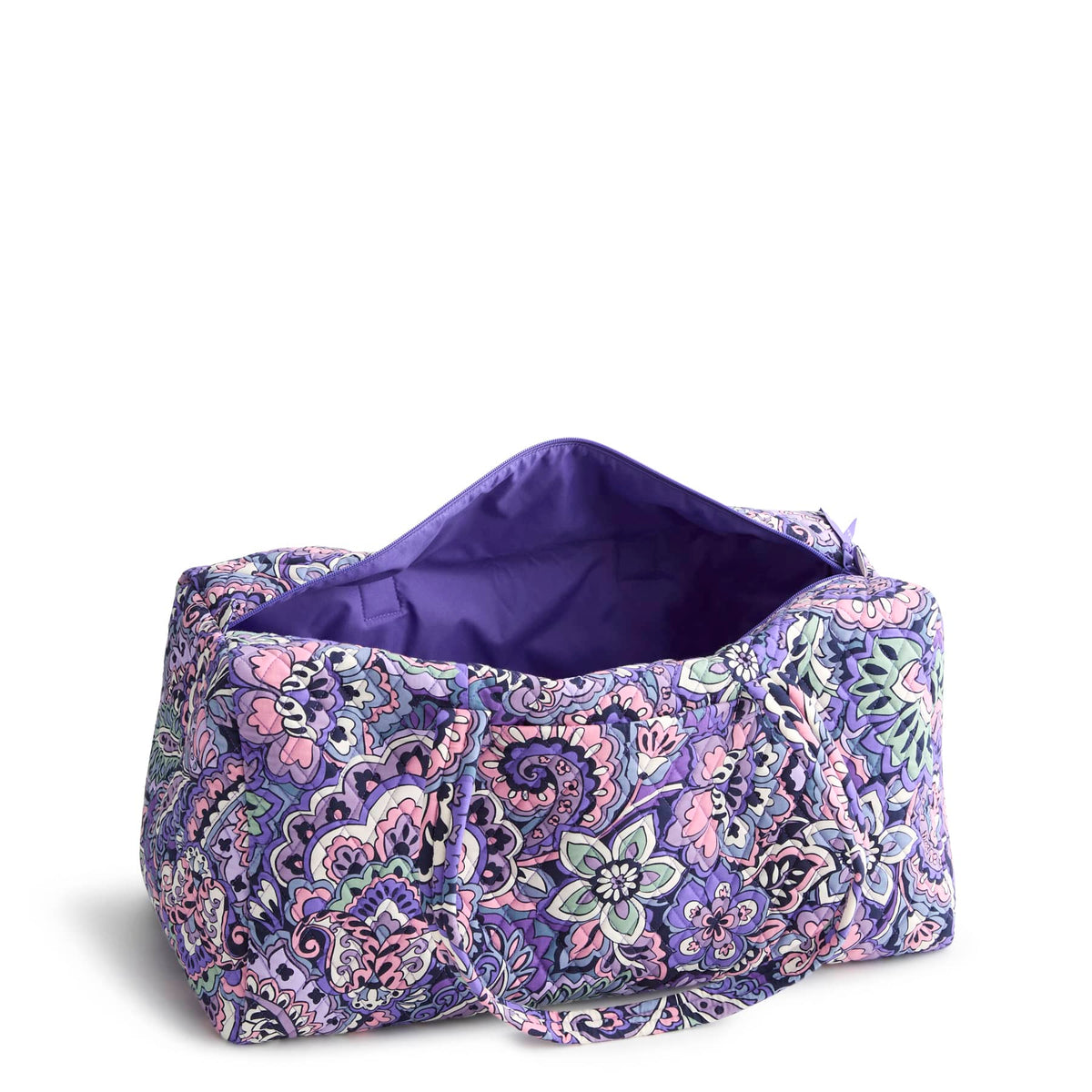 Large Travel Duffel - Floral Swirls