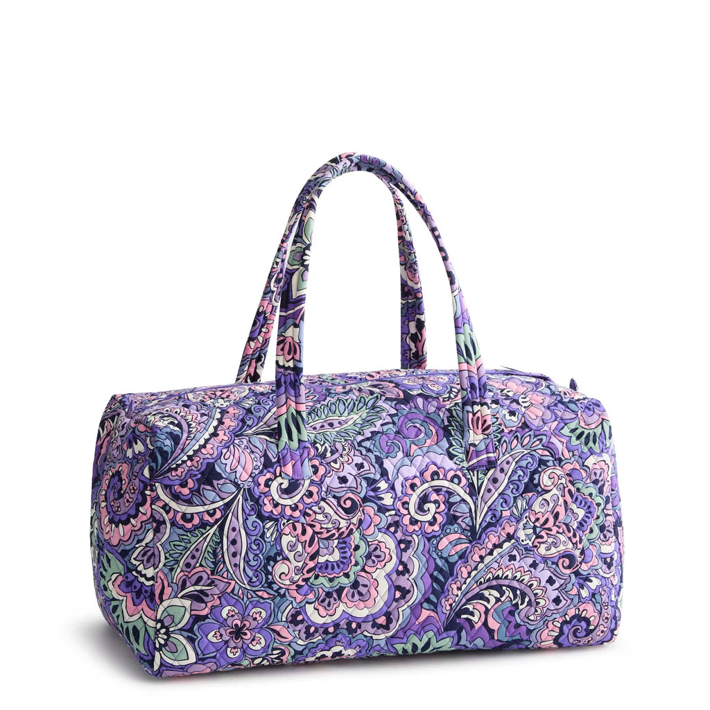 Large Travel Duffel - Floral Swirls