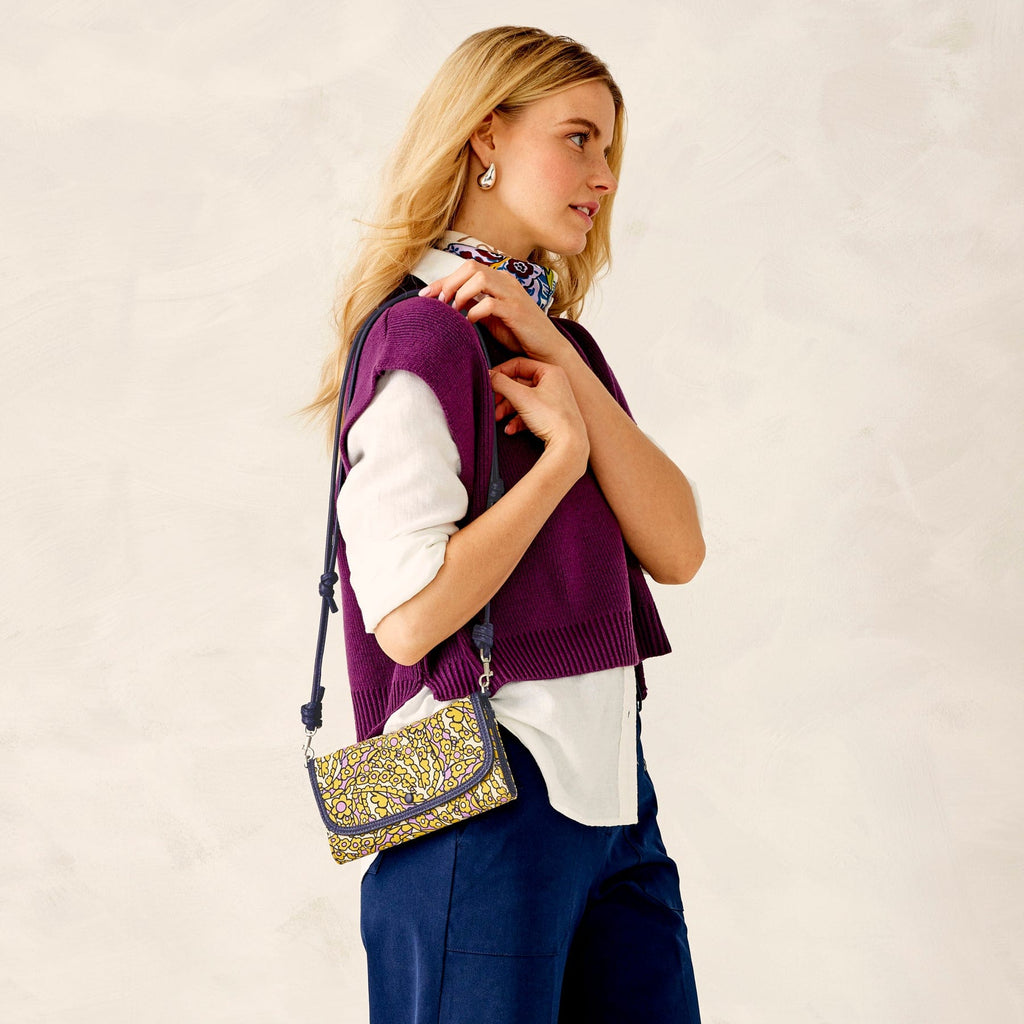 Wildwood Wallet Crossbody - Tiny Garden