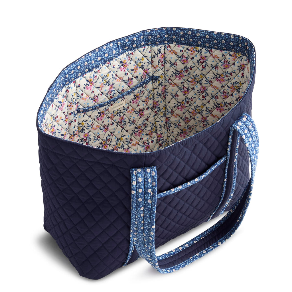 Hathaway Reversible Tote Bag - Peacoat