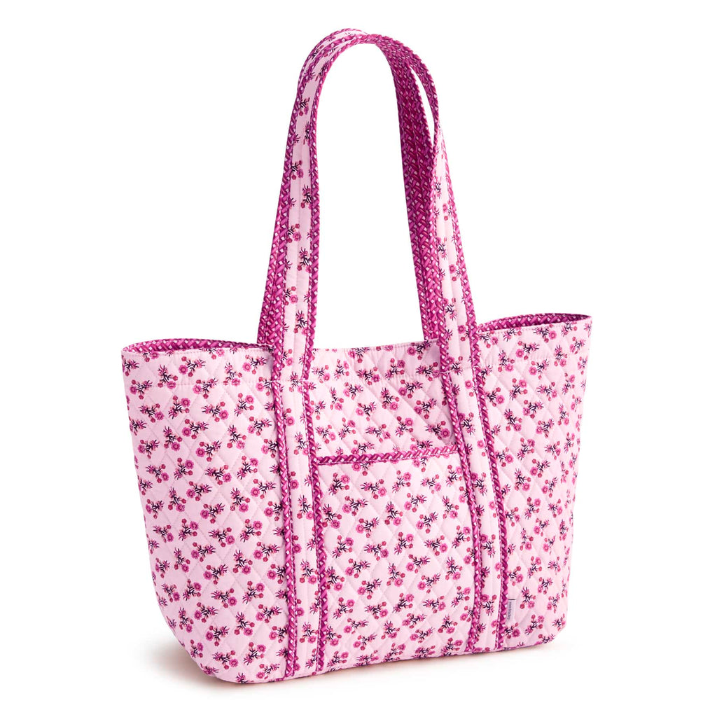 Hathaway Reversible Tote Bag - Melissa Ditsy Pink