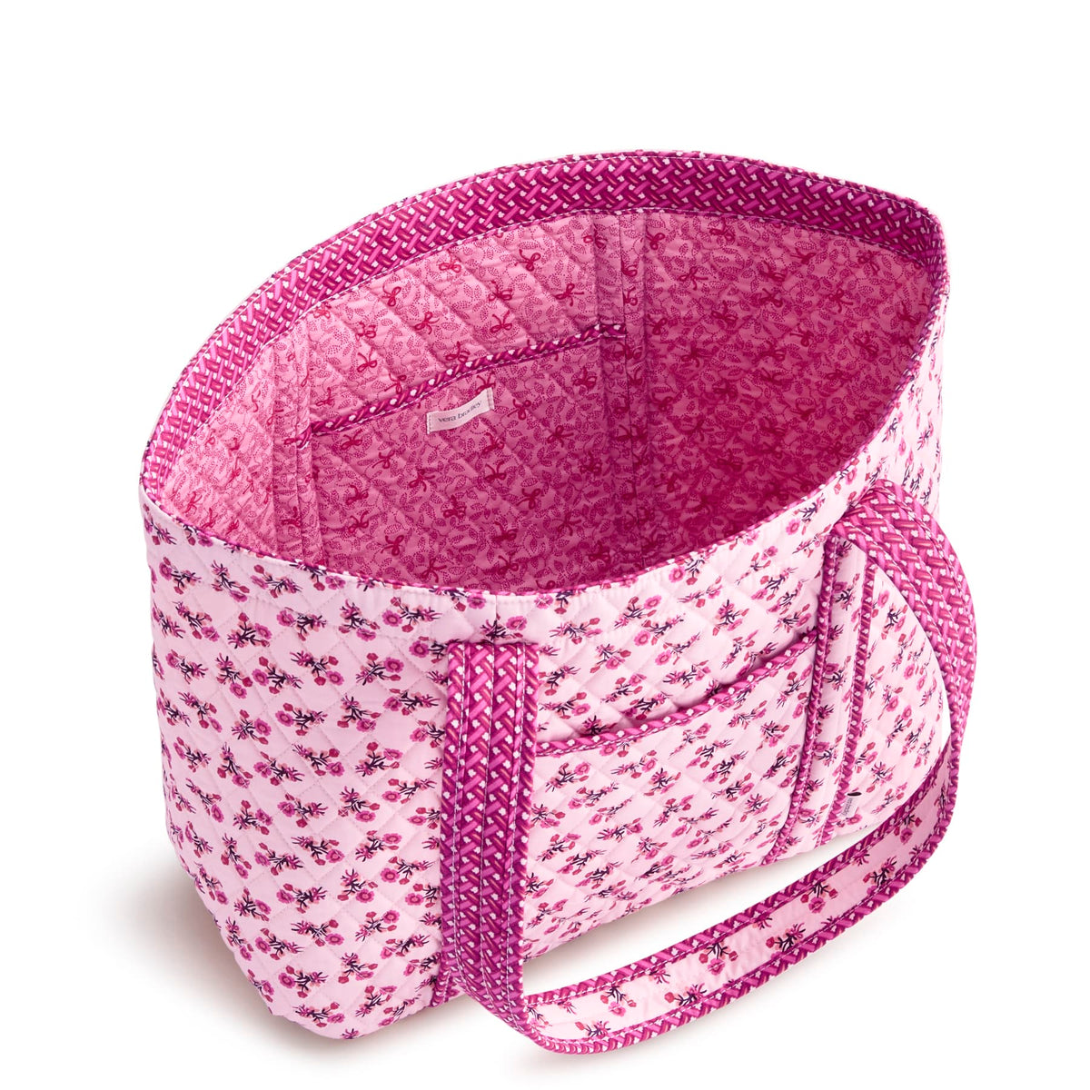 Hathaway Reversible Tote Bag - Melissa Ditsy Pink