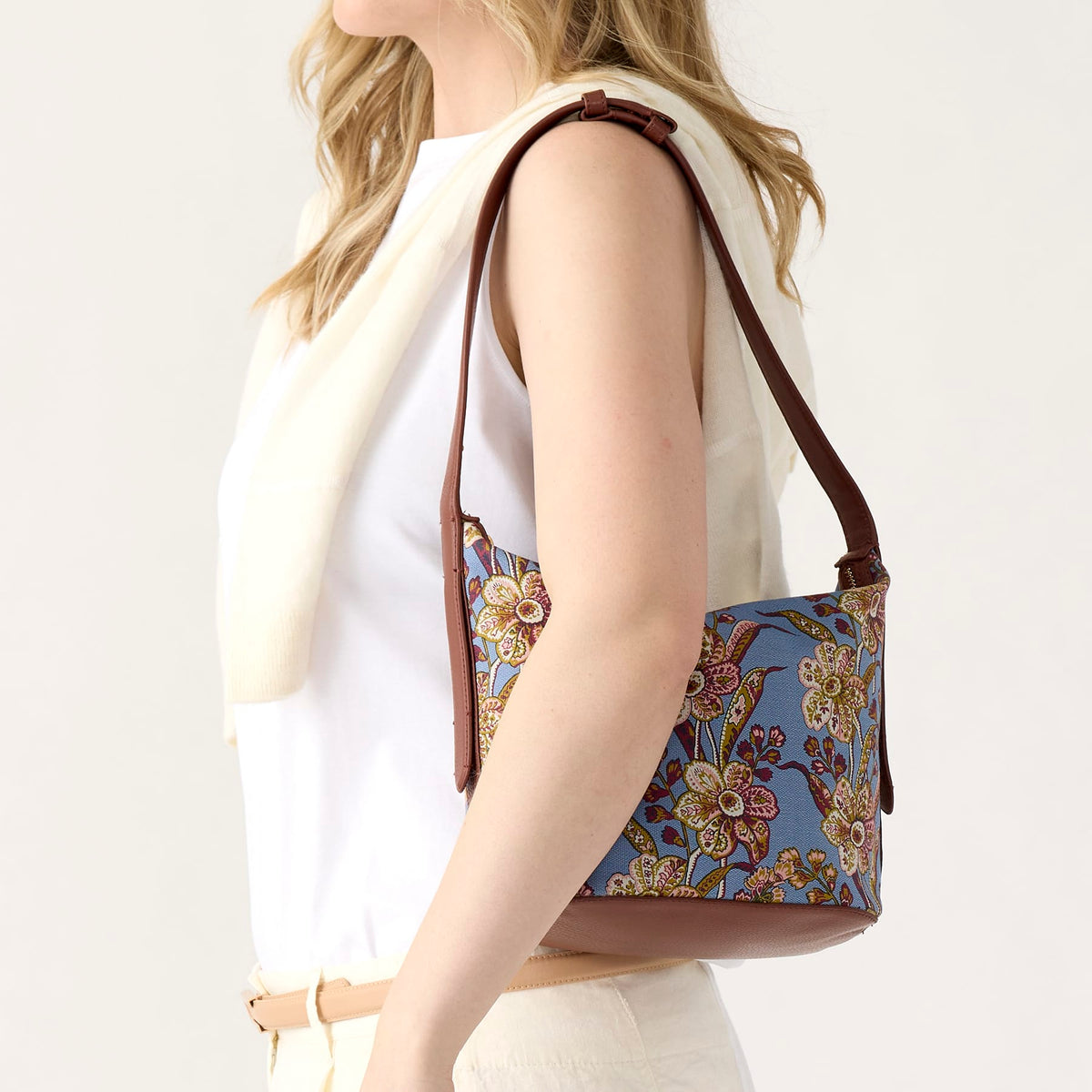 Astoria Shoulder Bag - Begonia Fields