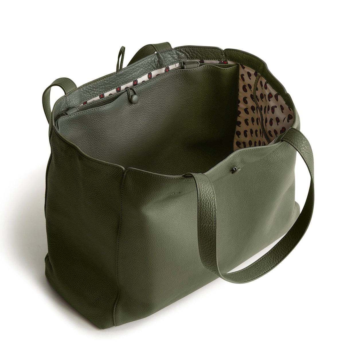 Hathaway Tote Bag - Bronze Green