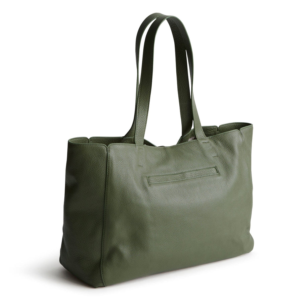 Hathaway Tote Bag - Bronze Green