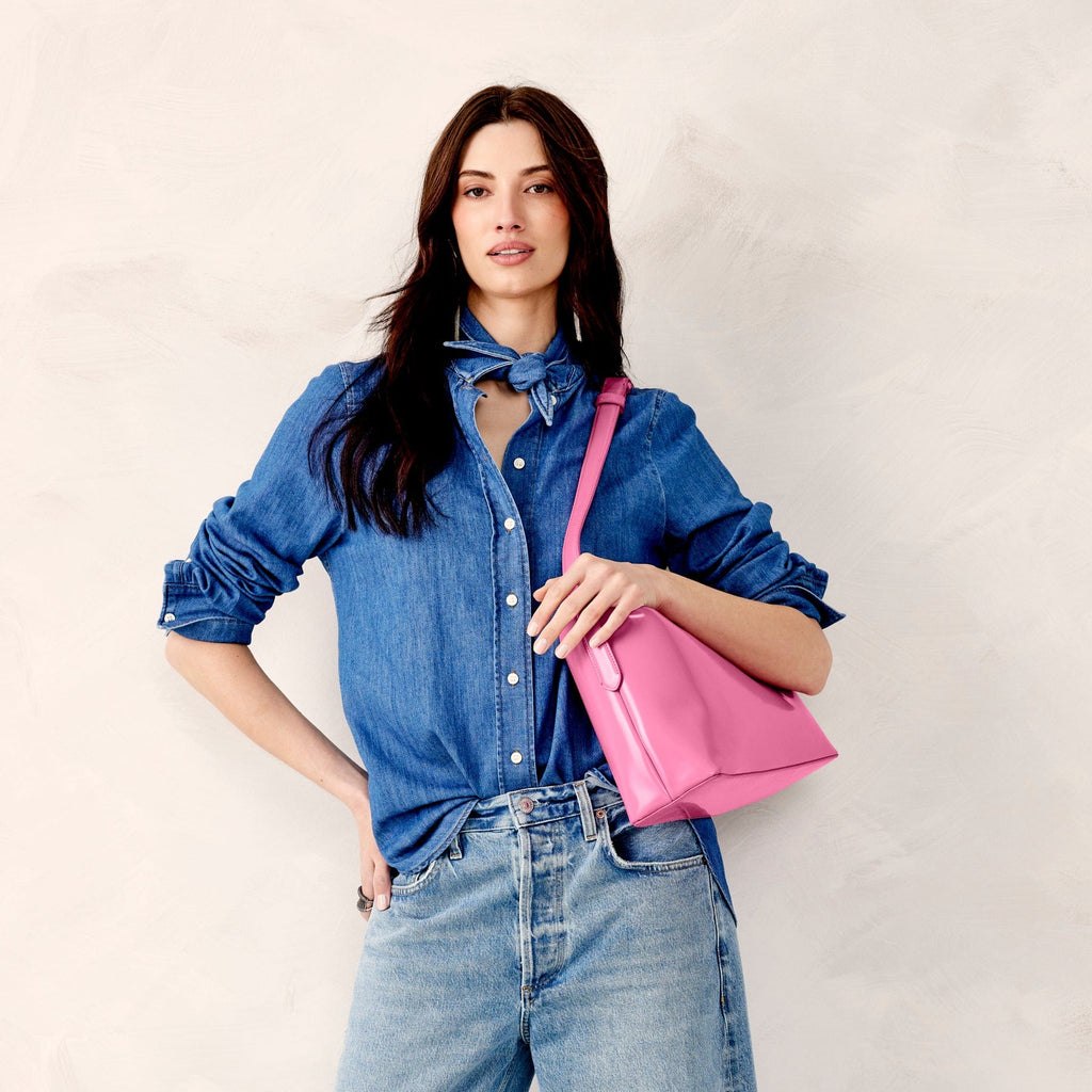 Marcelle Shoulder Bag - Ibis Rose