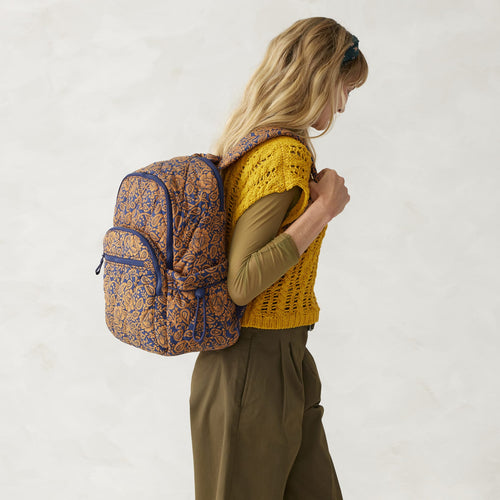 Bancroft Backpack - Lotus Montage Roasted Pecan