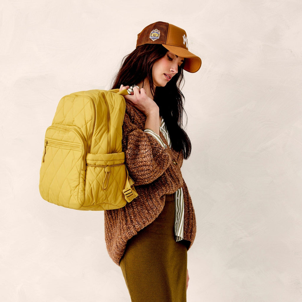 Large Bancroft Backpack - Golden Olive