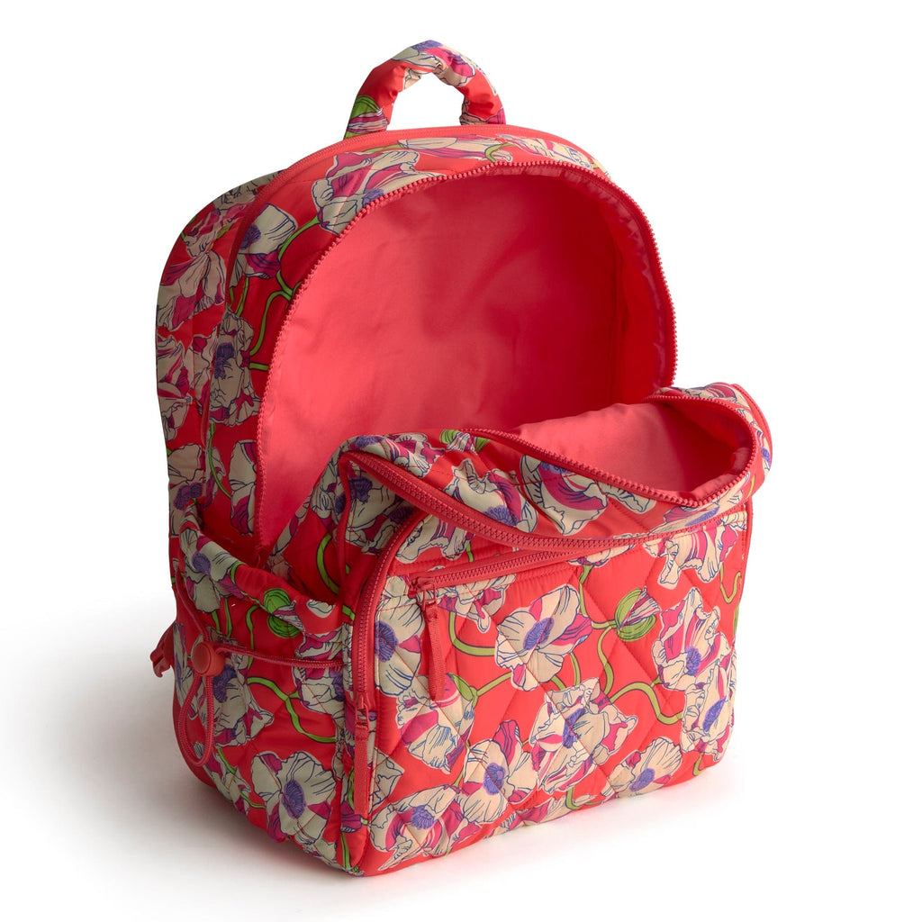 Large Bancroft Backpack - Swirling Poppies