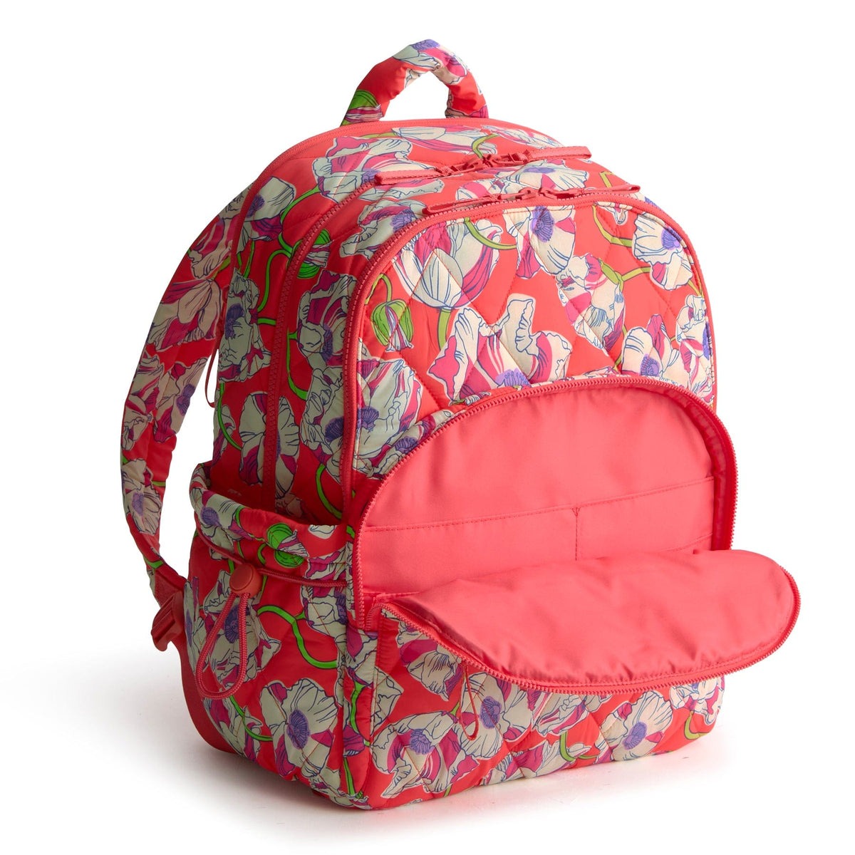 Large Bancroft Backpack - Swirling Poppies