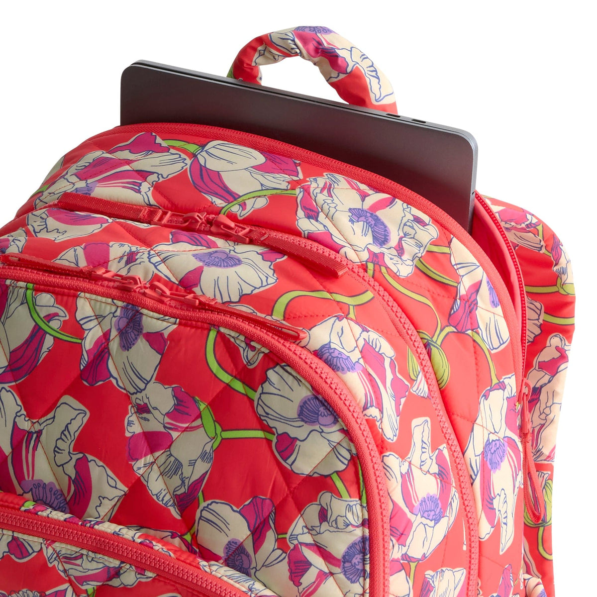 Large Bancroft Backpack - Swirling Poppies