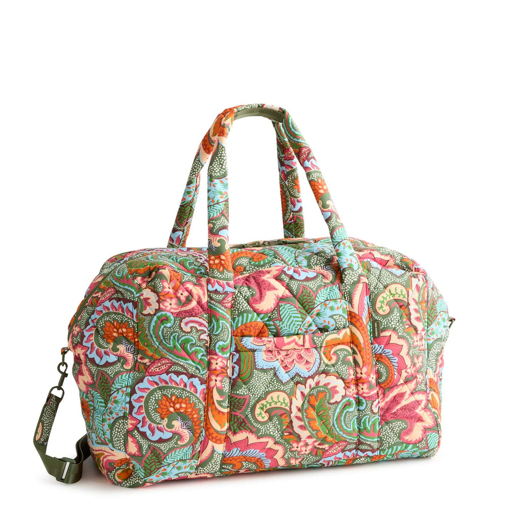 Large Miramar Weekender - Leaf Me Not Paisley
